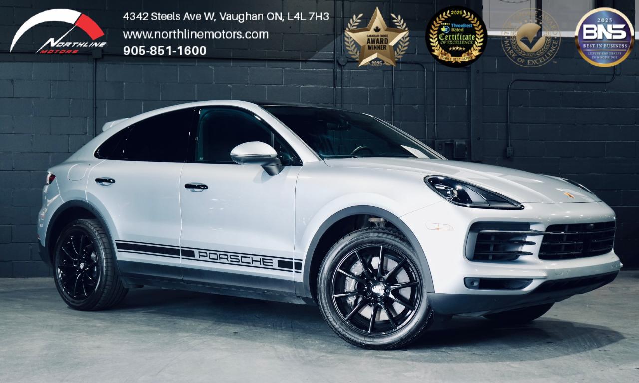 Used 2022 Porsche Cayenne Coupe/PANO/ADAPTIVE CRUISE/HUD/360CAM/BOSE/LCA for sale in Vaughan, ON