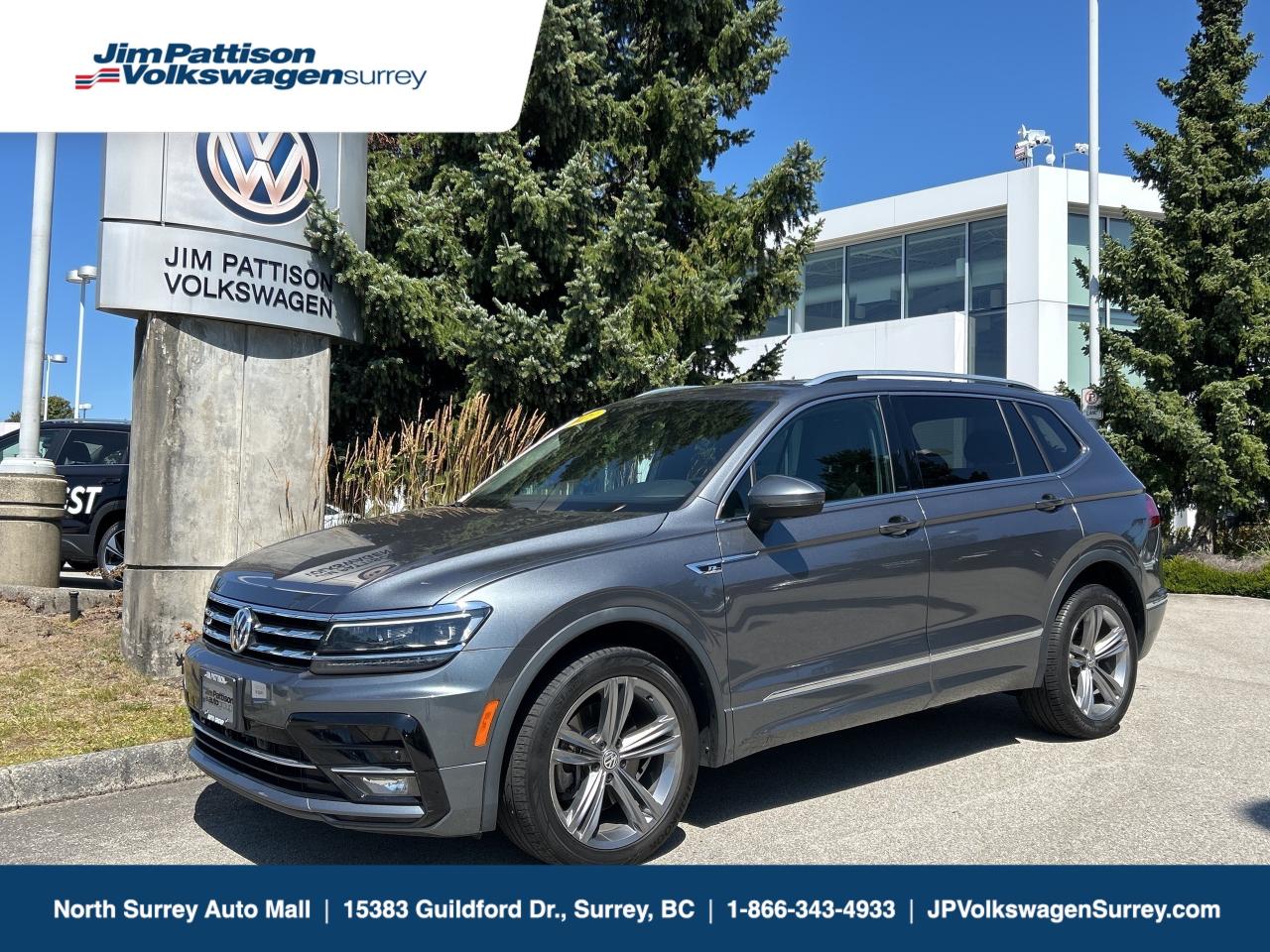 Used 2021 Volkswagen Tiguan Highline 4MOTION Clean vehicle Low mileage! for sale in Surrey, BC