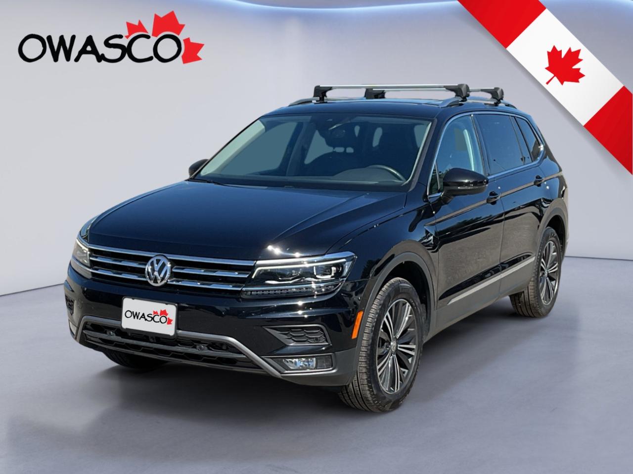 Used 2021 Volkswagen Tiguan 2.0L Highline! Sunroof! Leather! Certified! for sale in Whitby, ON