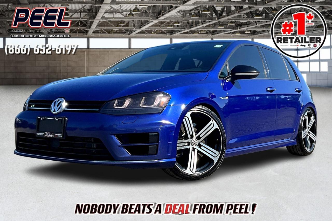 Used 2016 Volkswagen Golf R DSG | Heated Leather | NAV | CERTIFIED | AWD for sale in Mississauga, ON