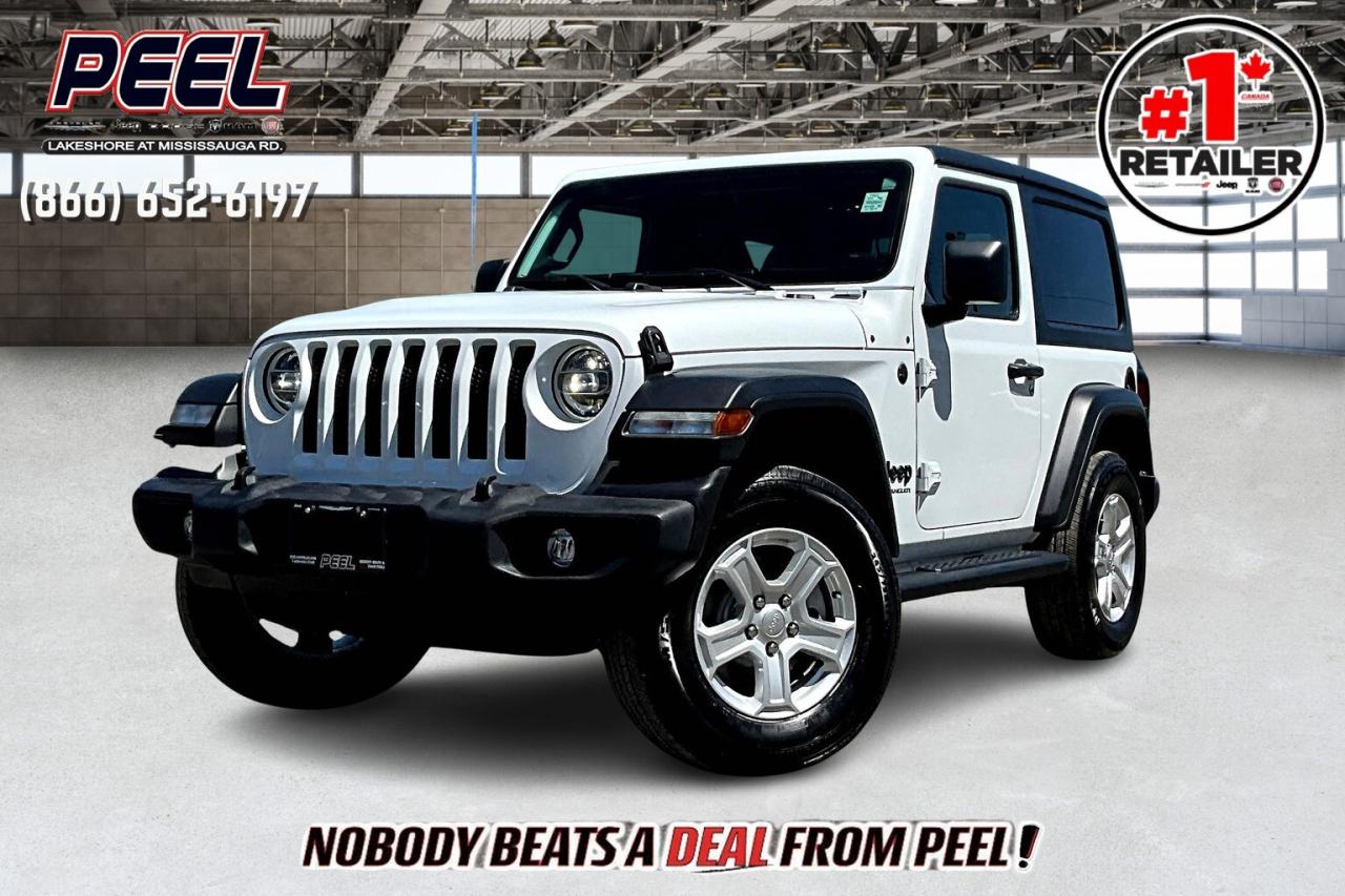 Used 2022 Jeep Wrangler Sport S 2Dr | Tech Group | LEDs | HardTop | 4X4 for sale in Mississauga, ON