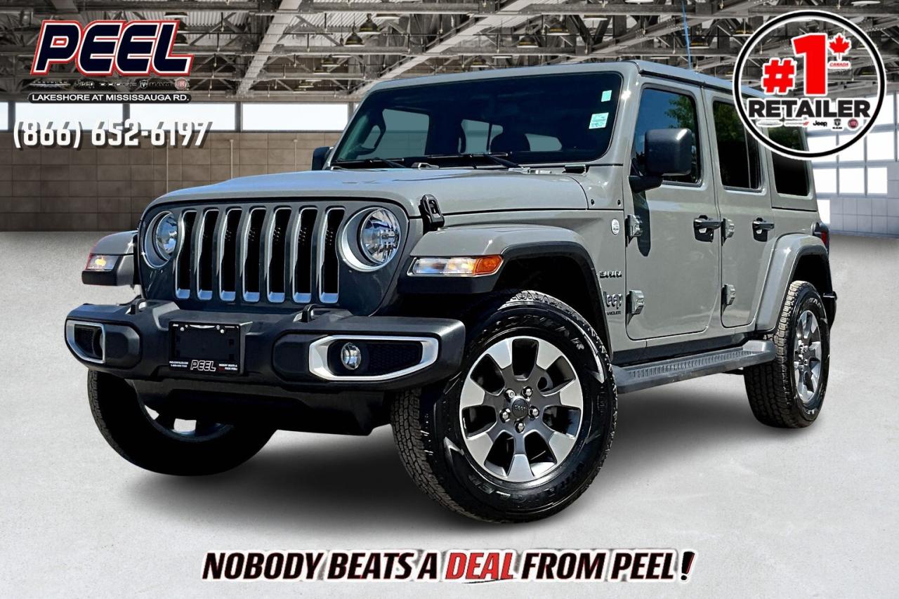 Used 2023 Jeep Wrangler Sahara | Heated Cloth Seats | Alpine |Tow Pkg |4X4 for sale in Mississauga, ON