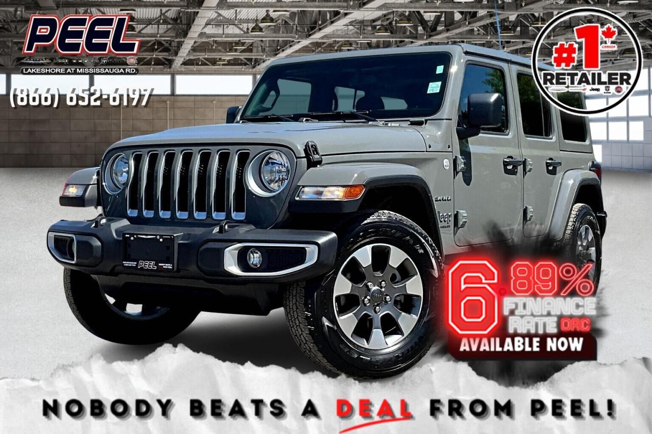 Used 2023 Jeep Wrangler Sahara | Heated Cloth Seats | Alpine |Tow Pkg |4X4 for sale in Mississauga, ON