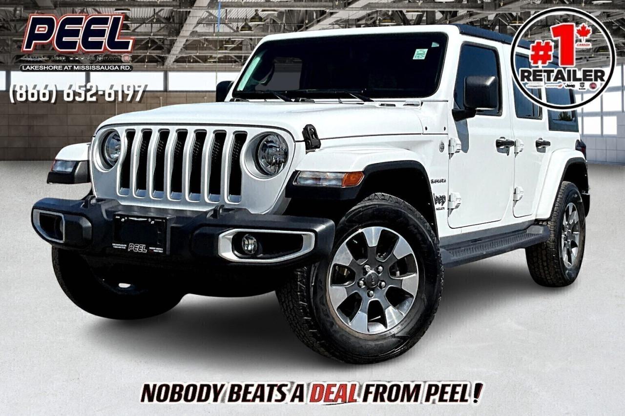 Used 2023 Jeep Wrangler Sahara | Heated Cloth Seats | Alpine | NAV | 4X4 for sale in Mississauga, ON