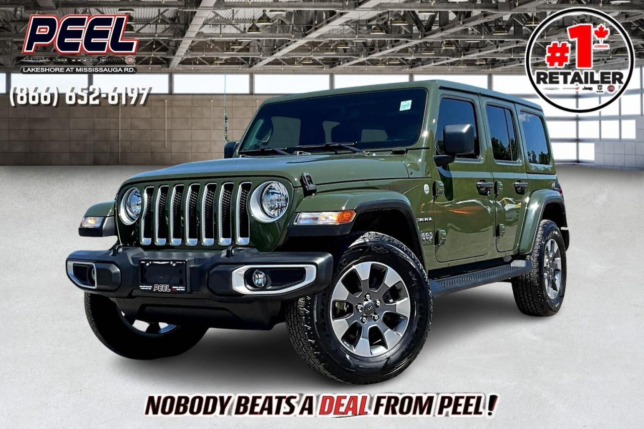 Used 2023 Jeep Wrangler Sahara | Heated Cloth Seats | Alpine |Tow Pkg |4X4 for sale in Mississauga, ON