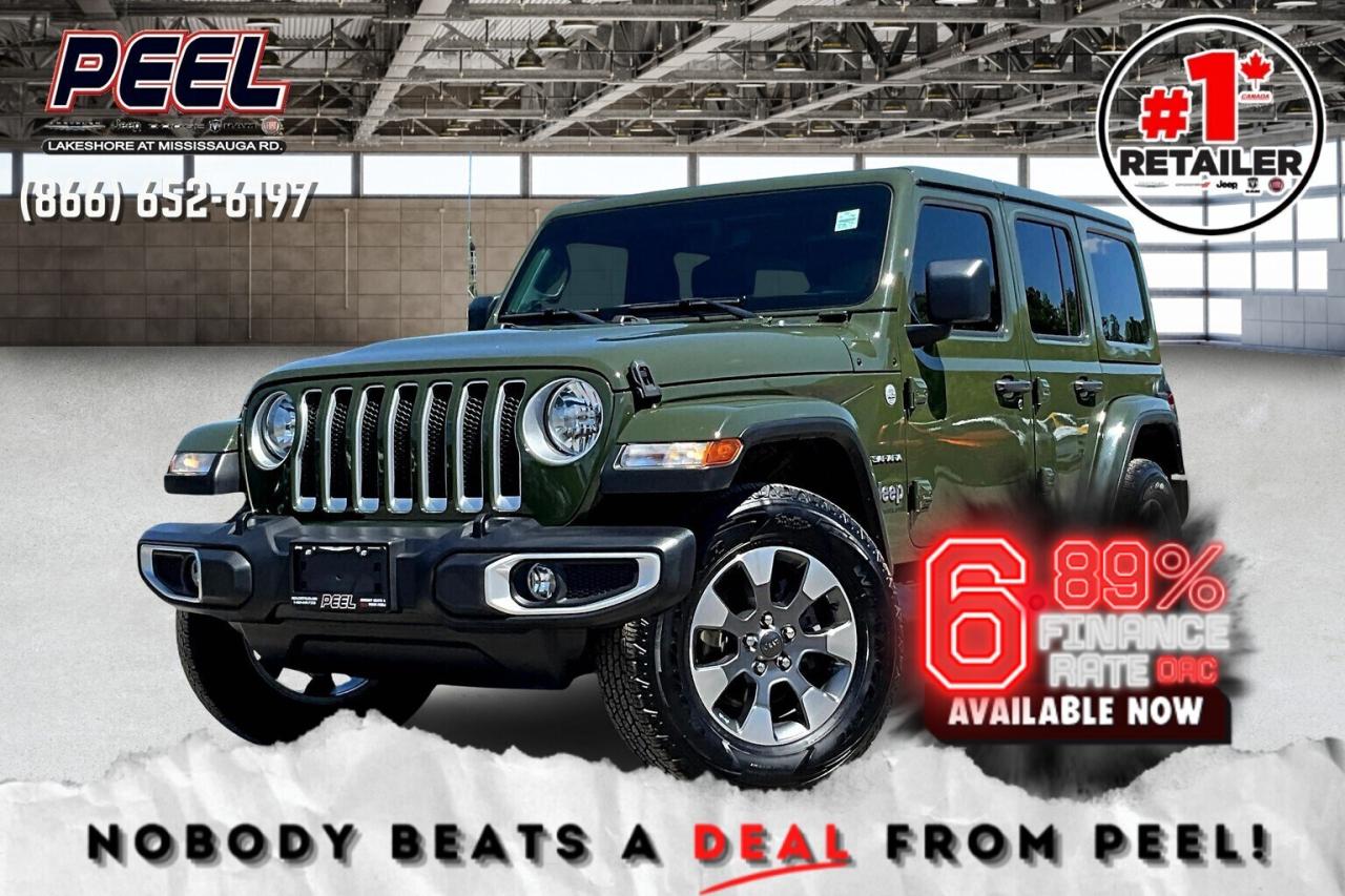Used 2023 Jeep Wrangler Sahara | Heated Cloth Seats | Alpine |Tow Pkg |4X4 for sale in Mississauga, ON