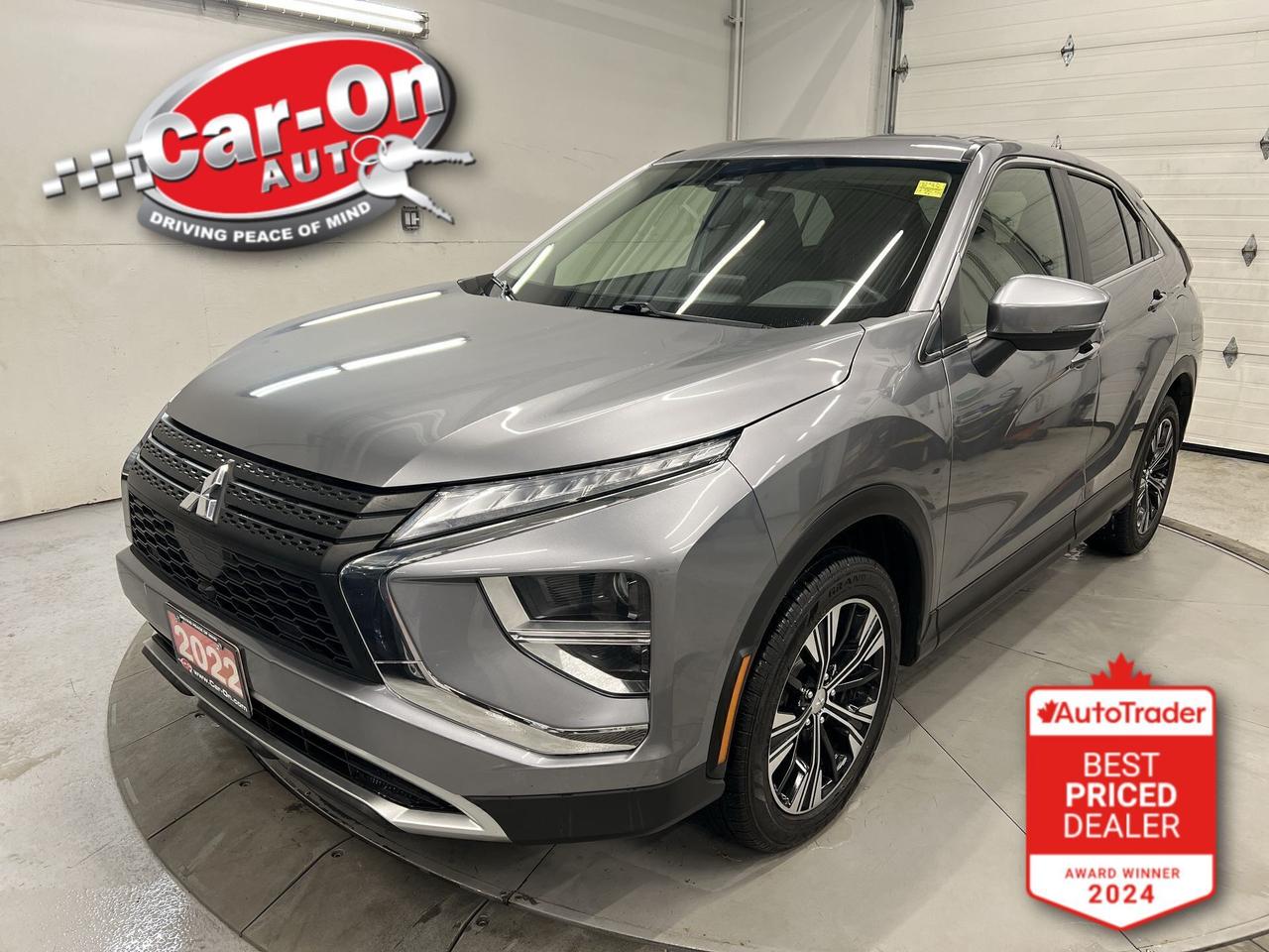 SE All-Wheel Drive w/ Heated seats & steering, 8-inch touchscreen w/ Android/ Apple CarPlay, blind spot monitor, rear cross-traffic alert, pre-collision system, backup camera, 18-inch alloys, dual-zone climate control, automatic headlights w/ auto highbeams, keyless entry w/ push start, power mirrors, power windows, power locks, rain-sensing wipers, leather-wrapped steering wheel, cruise control, Bluetooth and Sirius XM!! *This car was used as a previous daily rental*