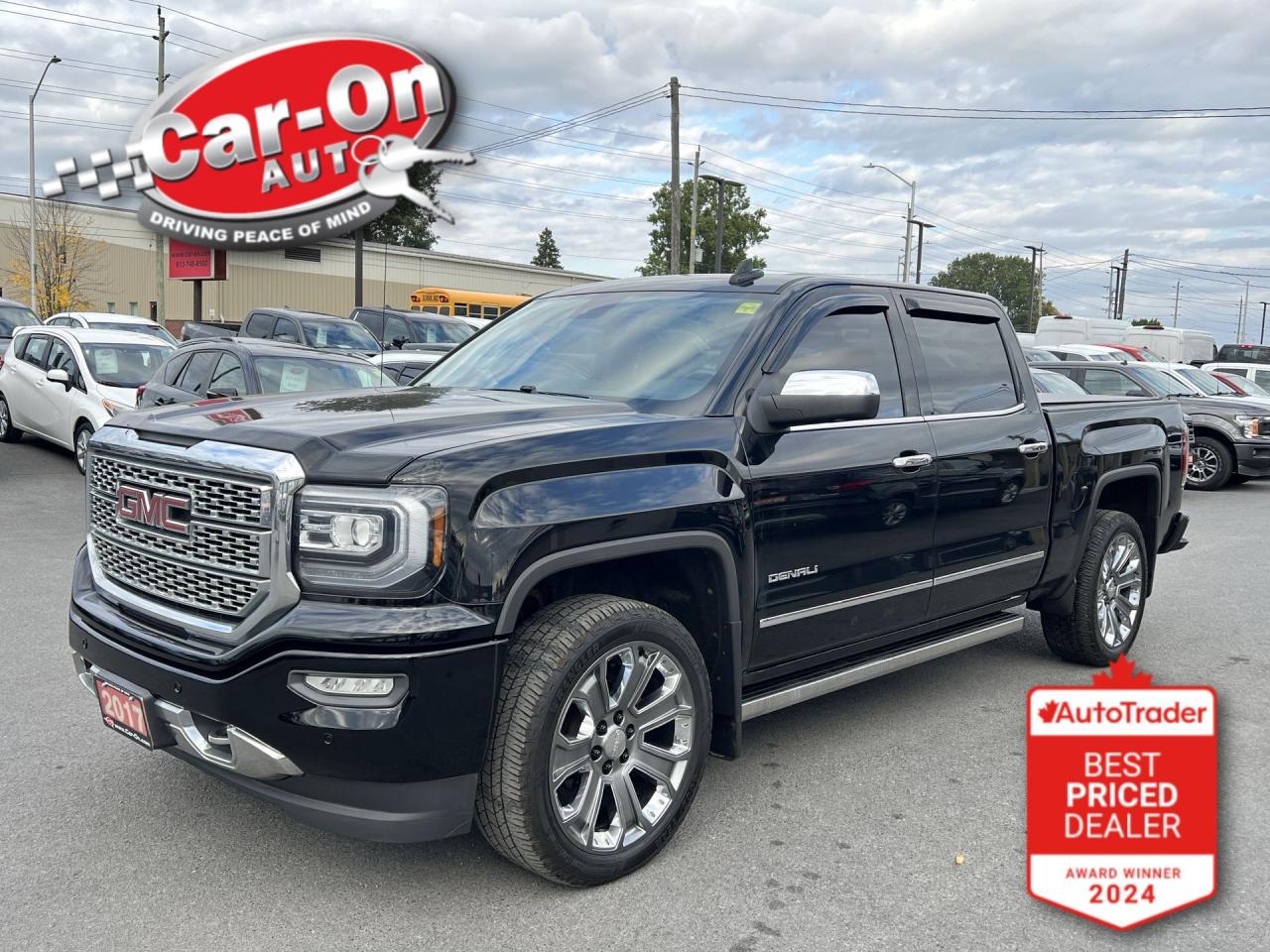 Used 2017 GMC Sierra 1500 DENALI ULTIMATE 4X4| 6.2L V8| LEATHER| SUNROOF for sale in Ottawa, ON