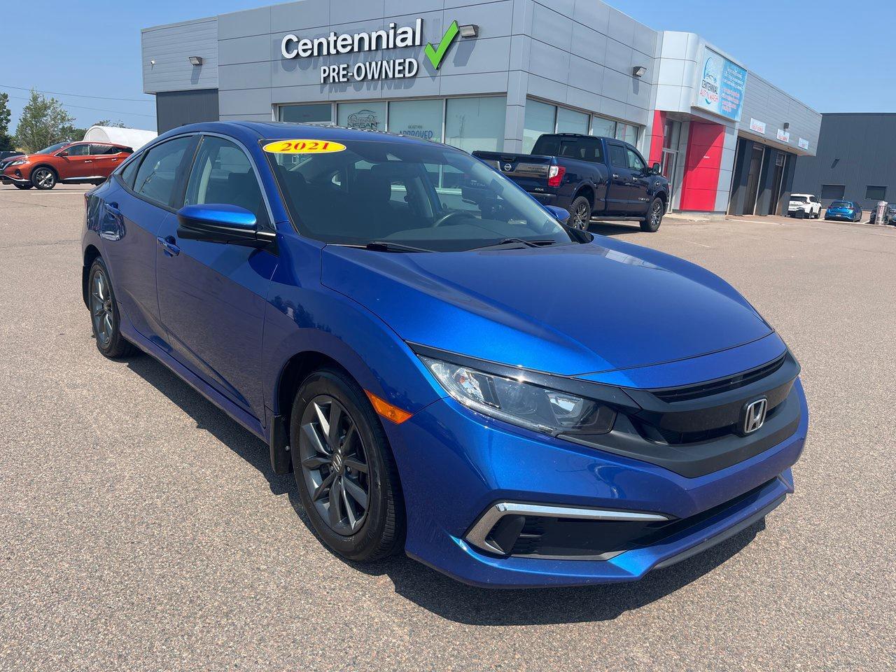 Used 2021 Honda Civic EX for sale in Charlottetown, PE