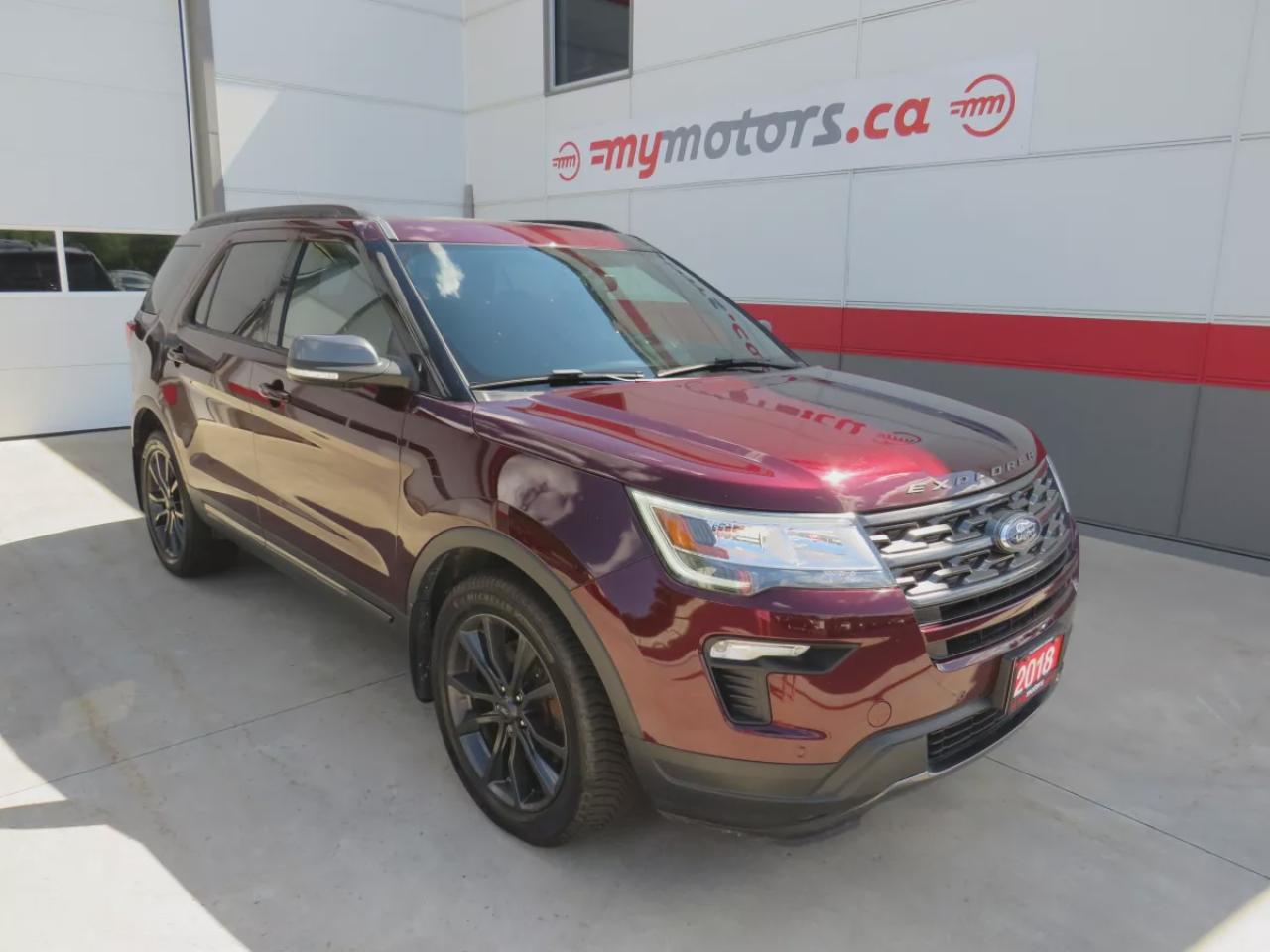 Used 2018 Ford Explorer XLT (**CLEAN TITLE/NO ACCIDENTS!!**SAFETY/CERTIFIED!!**6 SEATER**4WD**ALLOY RIMS**LEATHER TRIM**FOG LIGHTS**DUAL SUNROOF**POWER SEATS**DIGITAL TOUCHSCREEN**HEATED SEATS**REVERSE CAMERA**POWER TAILGATE**CRUISE CONTROL**BLUETOOTH**) for sale in Tillsonburg, ON
