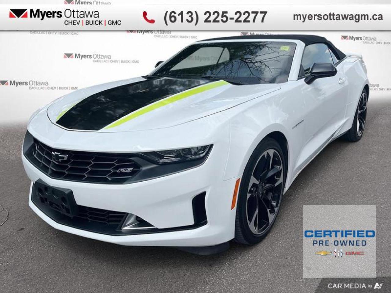 Used 2023 Chevrolet Camaro 2LT  2LT, CONVERTIBLE, SHOCK AND STEEL EDITION for sale in Ottawa, ON