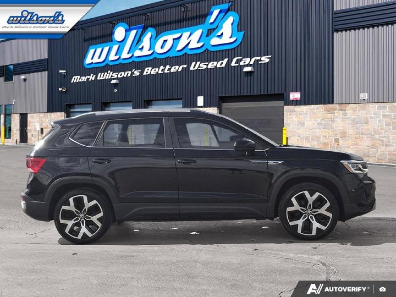 2022 Volkswagen Taos Highline 4Motion | Leather | Sunroof | Nav | Adaptive Cruise | Apple CarPlay | Android Auto & More ! Photo