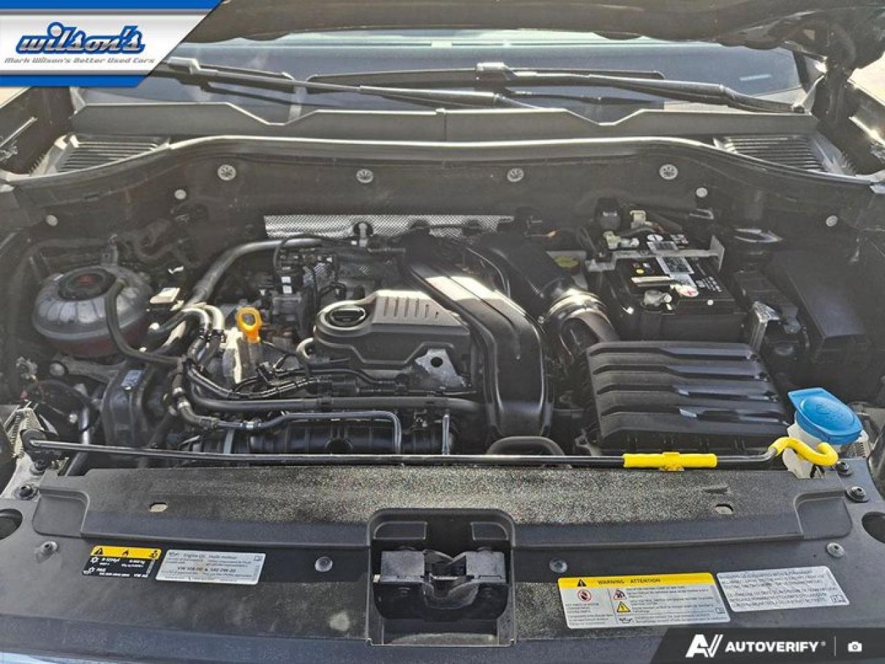 2022 Volkswagen Taos Highline 4Motion | Leather | Sunroof | Nav | Adaptive Cruise | Apple CarPlay | Android Auto & More ! Photo