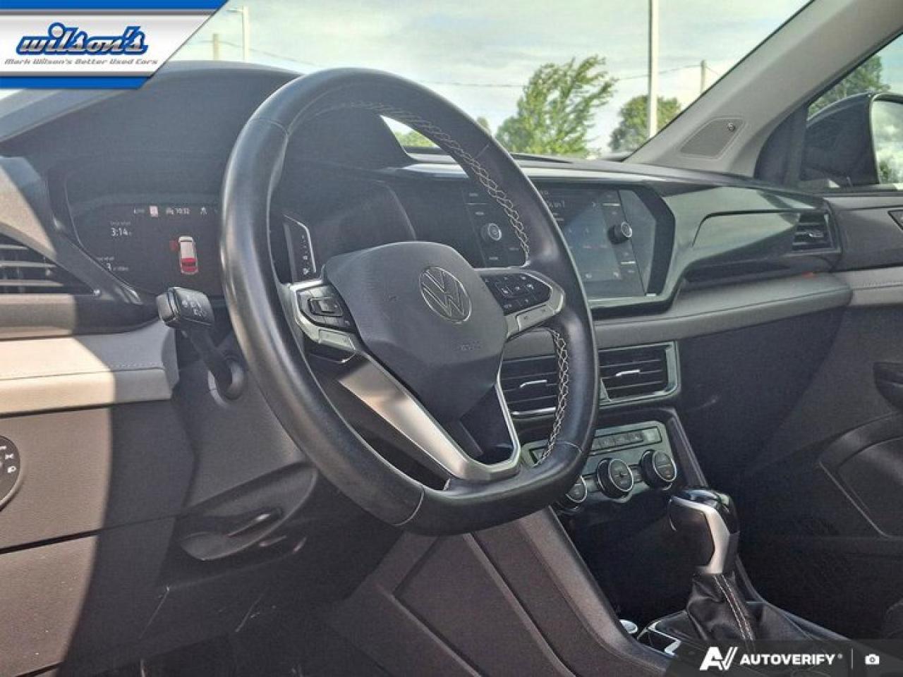 2022 Volkswagen Taos Highline 4Motion | Leather | Sunroof | Nav | Adaptive Cruise | Apple CarPlay | Android Auto & More ! Photo