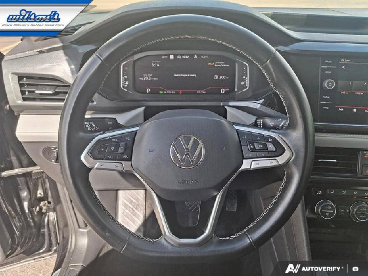 2022 Volkswagen Taos Highline 4Motion | Leather | Sunroof | Nav | Adaptive Cruise | Apple CarPlay | Android Auto & More ! Photo