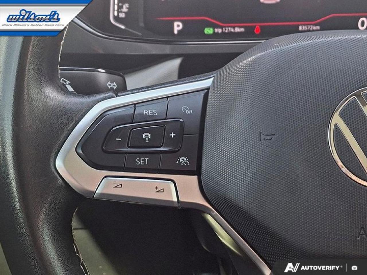 2022 Volkswagen Taos Highline 4Motion | Leather | Sunroof | Nav | Adaptive Cruise | Apple CarPlay | Android Auto & More ! Photo