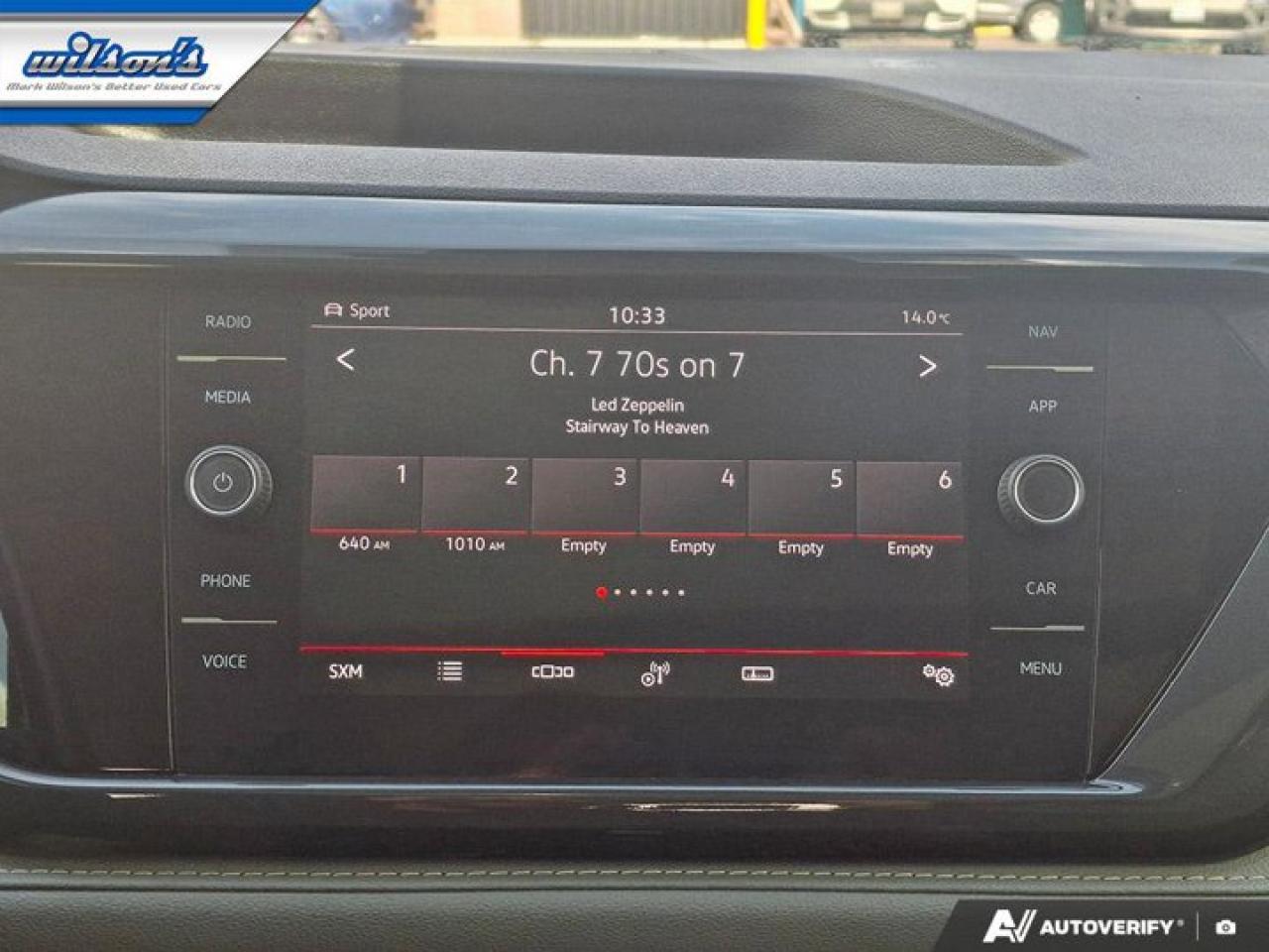 2022 Volkswagen Taos Highline 4Motion | Leather | Sunroof | Nav | Adaptive Cruise | Apple CarPlay | Android Auto & More ! Photo