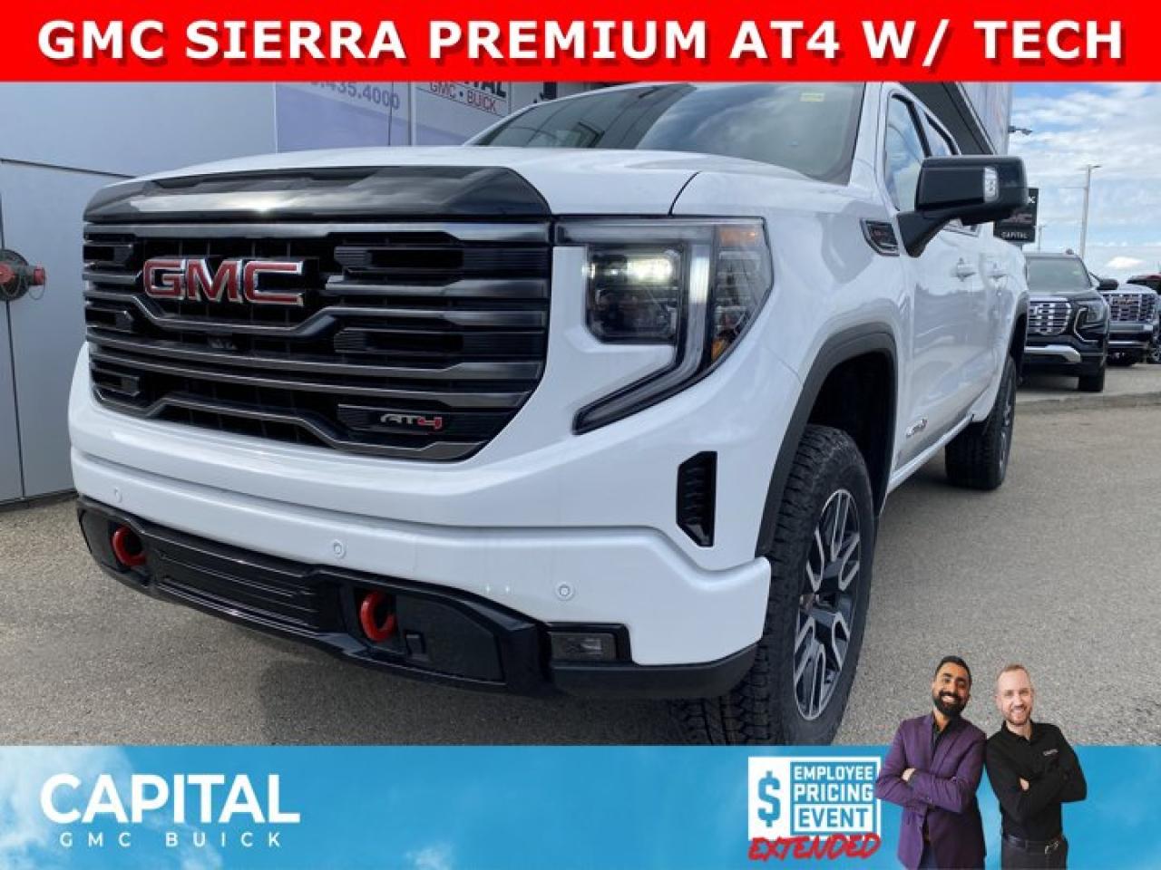 New 2025 GMC Sierra 1500 Crew Cab AT4 for sale in Edmonton, AB