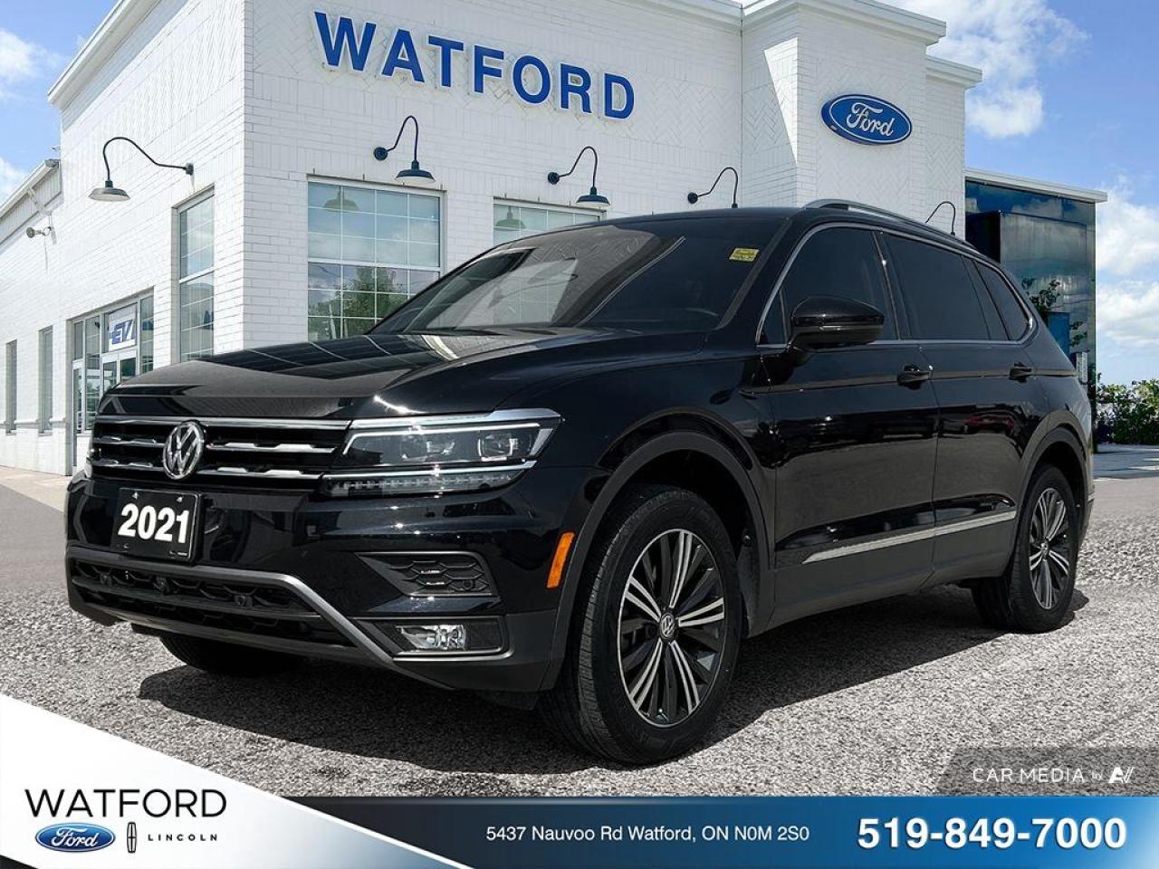 Used 2021 Volkswagen Tiguan Highline 4MOTION for sale in Watford, ON