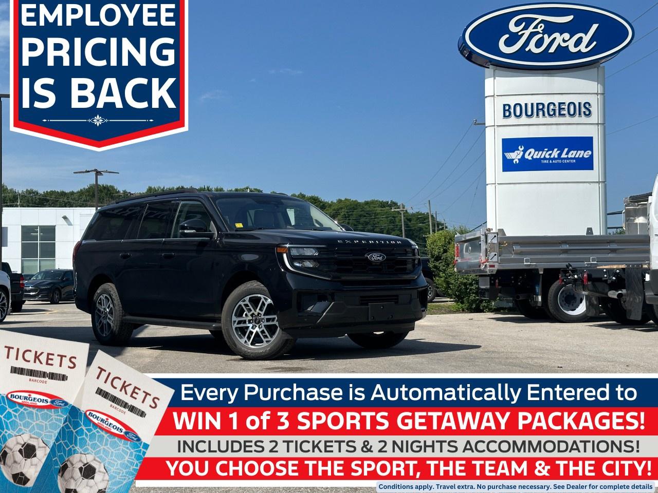 New 2025 Ford Expedition ACTIVE MAX 4X4 for sale in Midland, ON