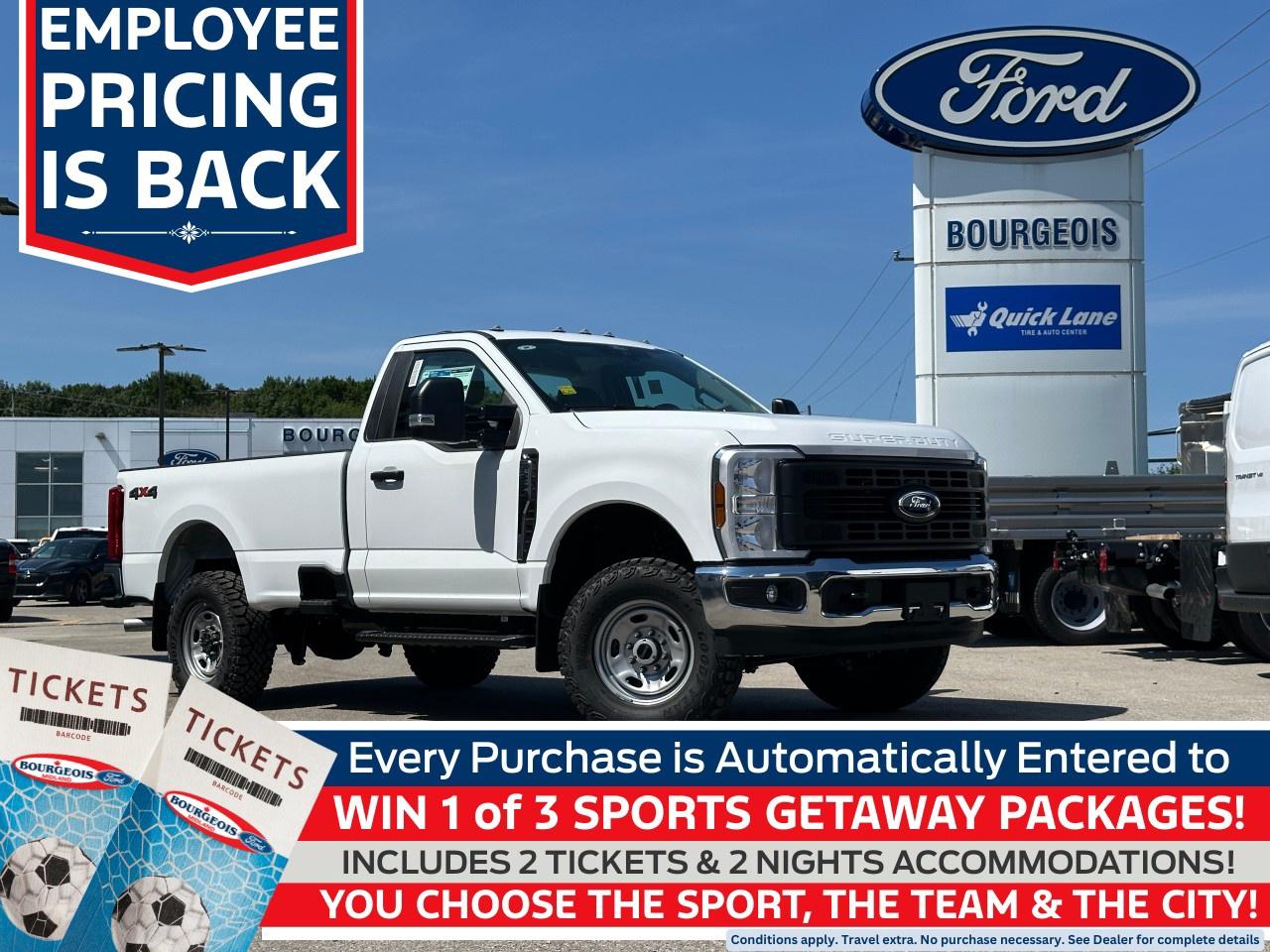 New 2025 Ford F-350 Super Duty SRW XL 4WD REG CAB 8' BOX for sale in Midland, ON