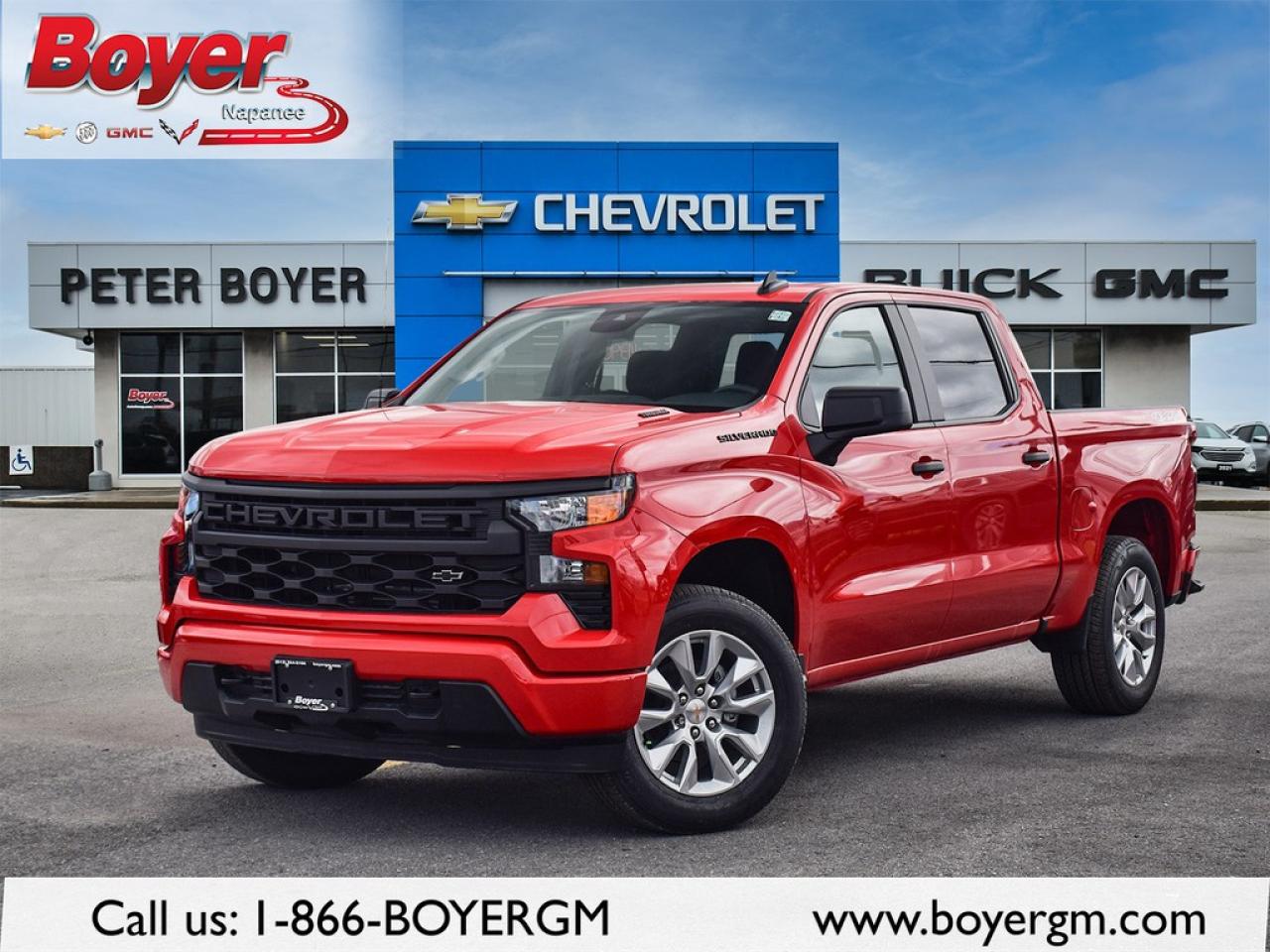 New 2025 Chevrolet Silverado 1500 Crew Cab Short Box 4-Wheel Drive Custom for sale in Napanee, ON