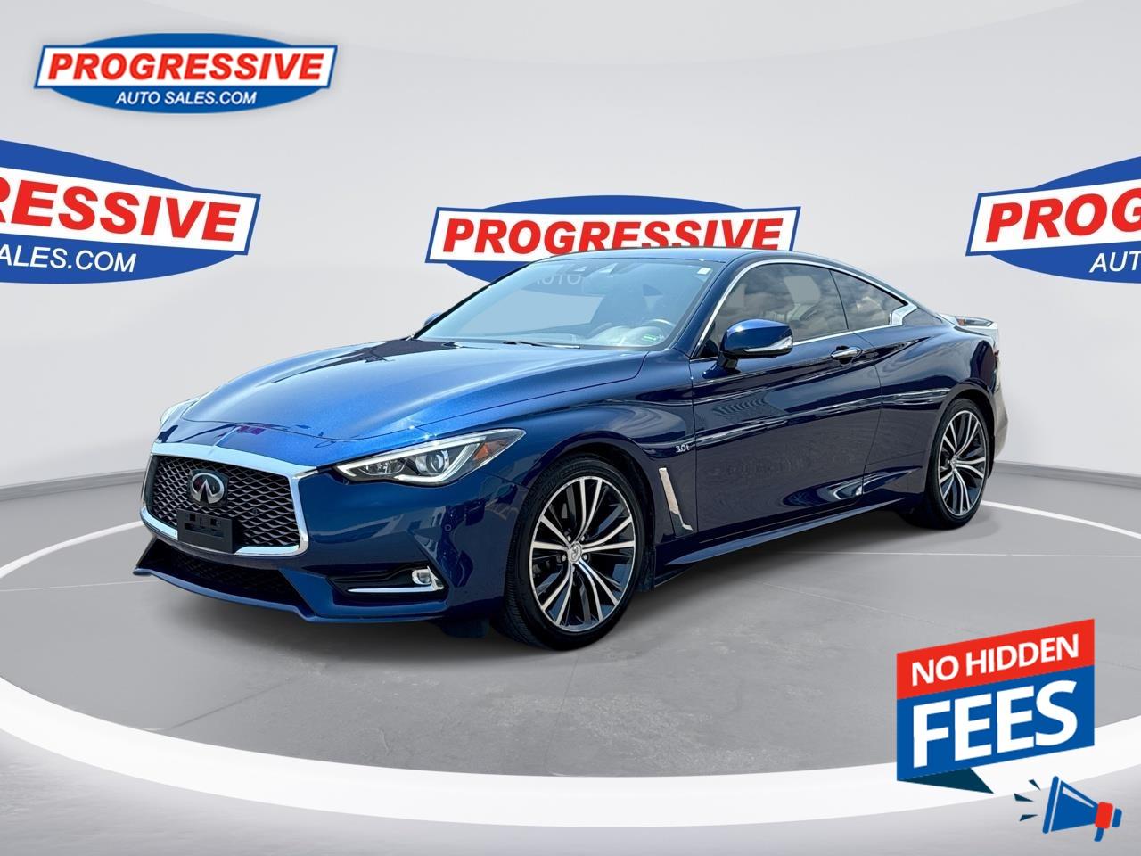 Used 2018 Infiniti Q60 3.0t LUXE - Sunroof for sale in Sarnia, ON