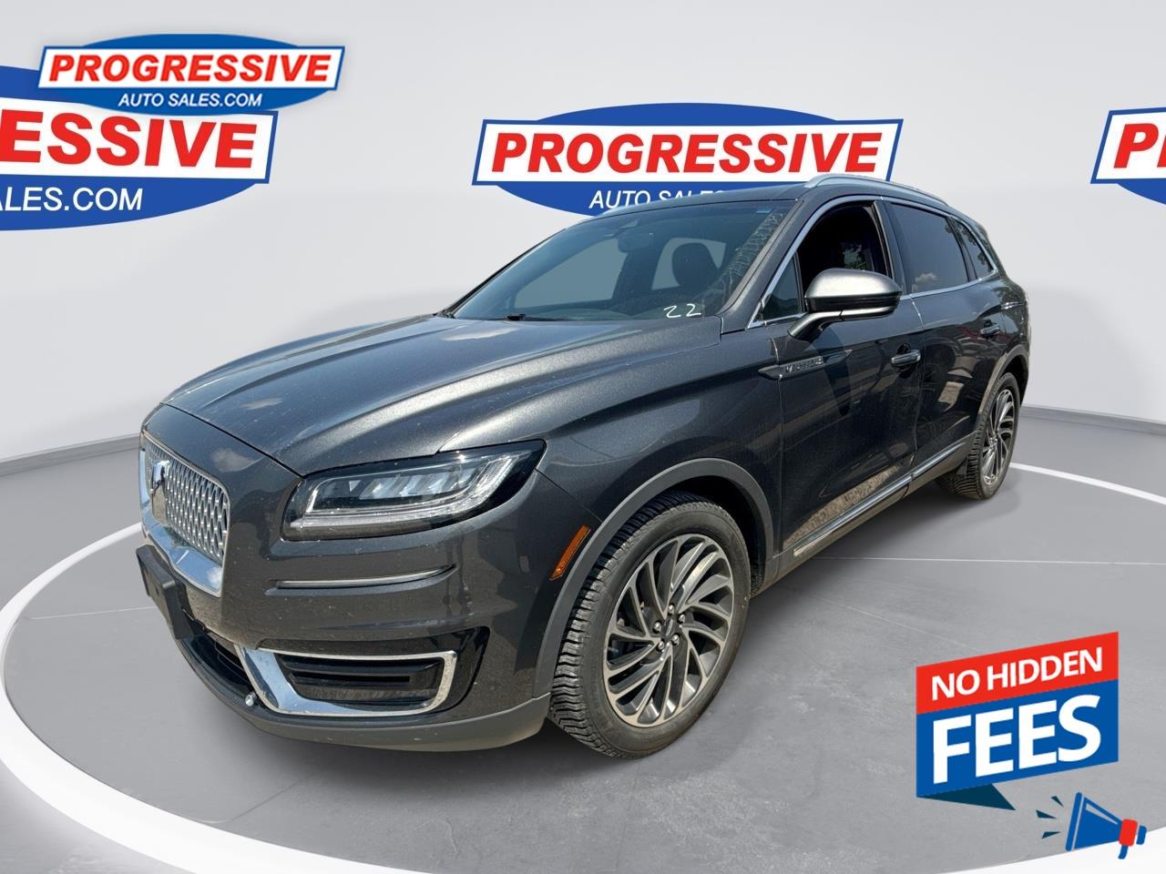 Used 2020 Lincoln Nautilus Reserve - Sunroof -  Cooled Seats for sale in Sarnia, ON