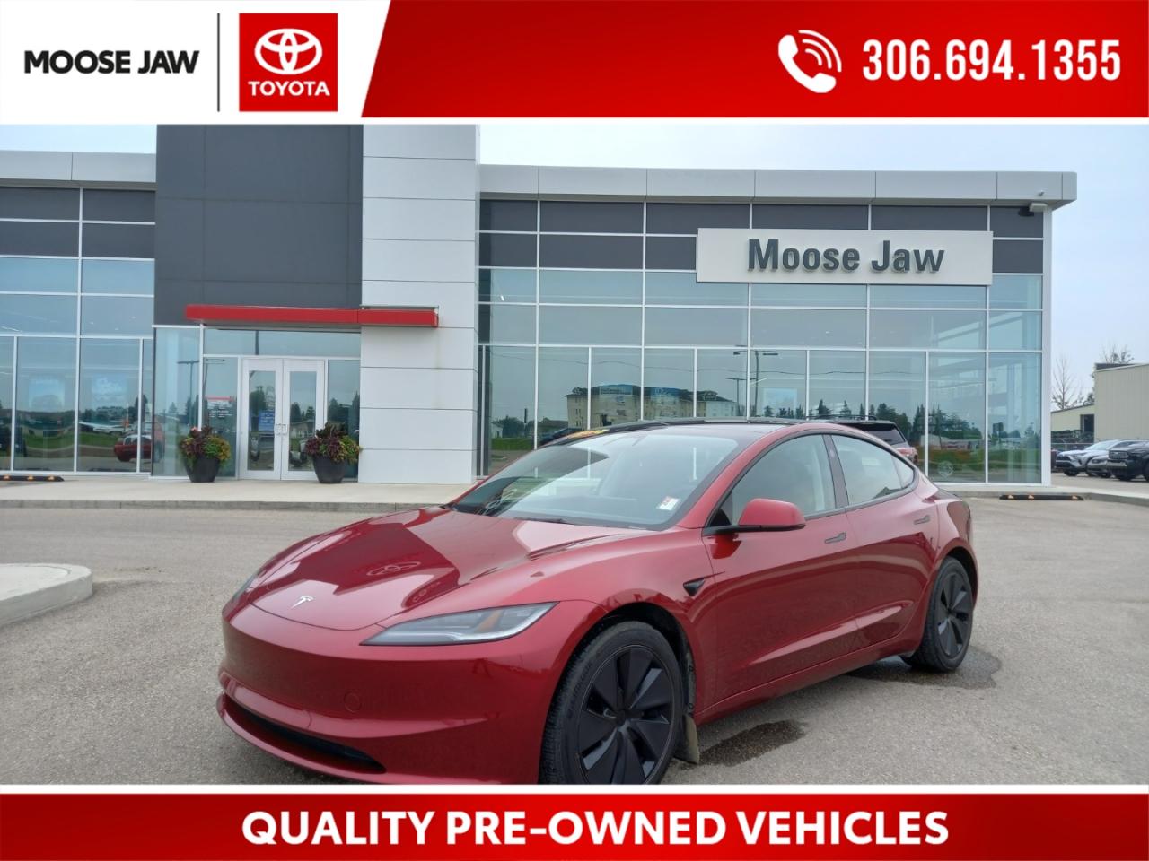 Used 2024 Tesla Model 3 Long Range LOCAL PURCHASE WITH ONLY 13,821 KMS, REFRESH LONG RANGE, AWD, 4 YEAR/80,000 KM TESLA WARRANTY for sale in Moose Jaw, SK