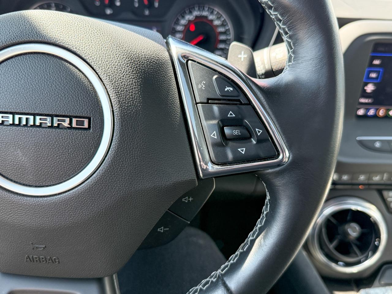 2023 Chevrolet Camaro 2LT ONE OWNER LOCAL TRADE COUPE, ORIGINALLY PURCHASED AT OUR DEALERSHIP, CLEAN CARFAX, 2.0L 4CYL TURBO AUTOIMATIC, SHOCK & STEEL SPECIAL EDITION, RS PACKAGE, BREMBO FRONT BRAKES, YELLOW PAINTED CALIPERS, Photo