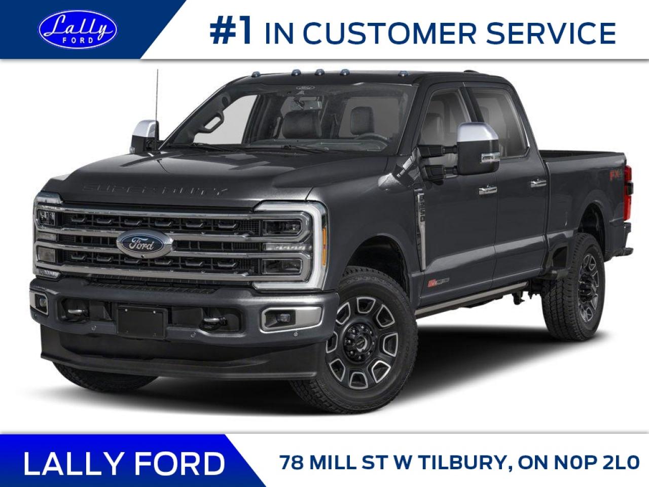 New 2025 Ford F-250 Platinum for sale in Tilbury, ON