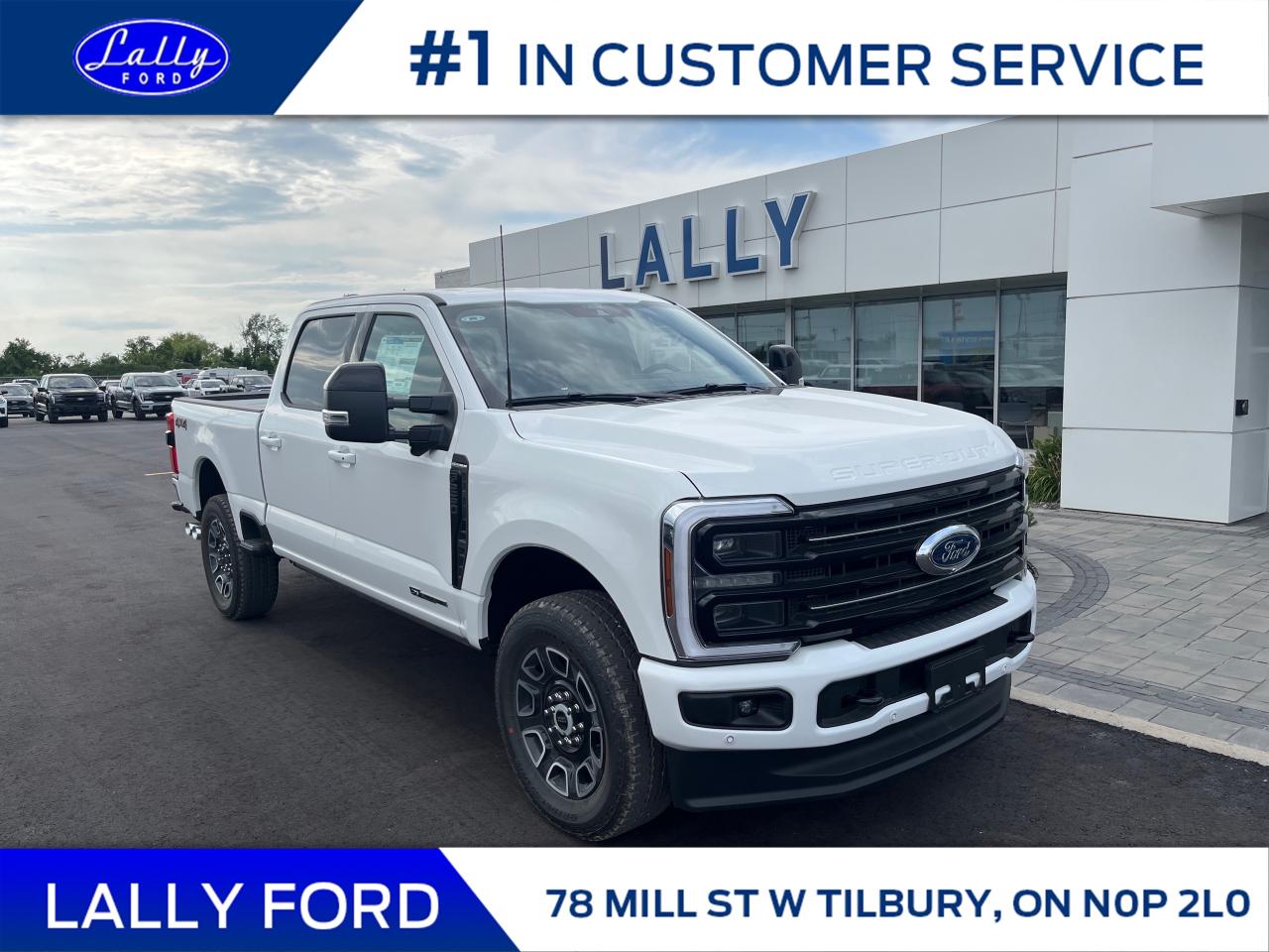 New 2025 Ford F-250 Platinum for sale in Tilbury, ON