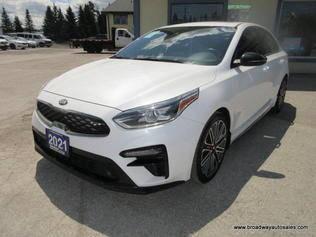 2021 Kia Forte POWER EQUIPPED GT-TYPE 5 PASSENGER 1.6L - DOHC.. DRIVE-MODE-SELECT.. HEATED SEATS & WHEEL.. BACK-UP CAMERA.. BLUETOOTH SYSTEM..
