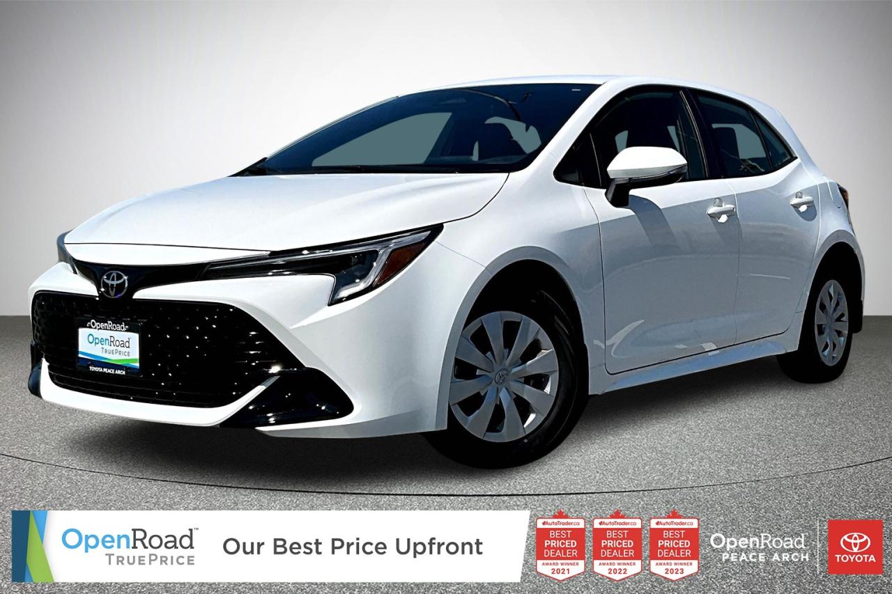 Used 2025 Toyota Corolla Hatchback CVT for sale in Surrey, BC