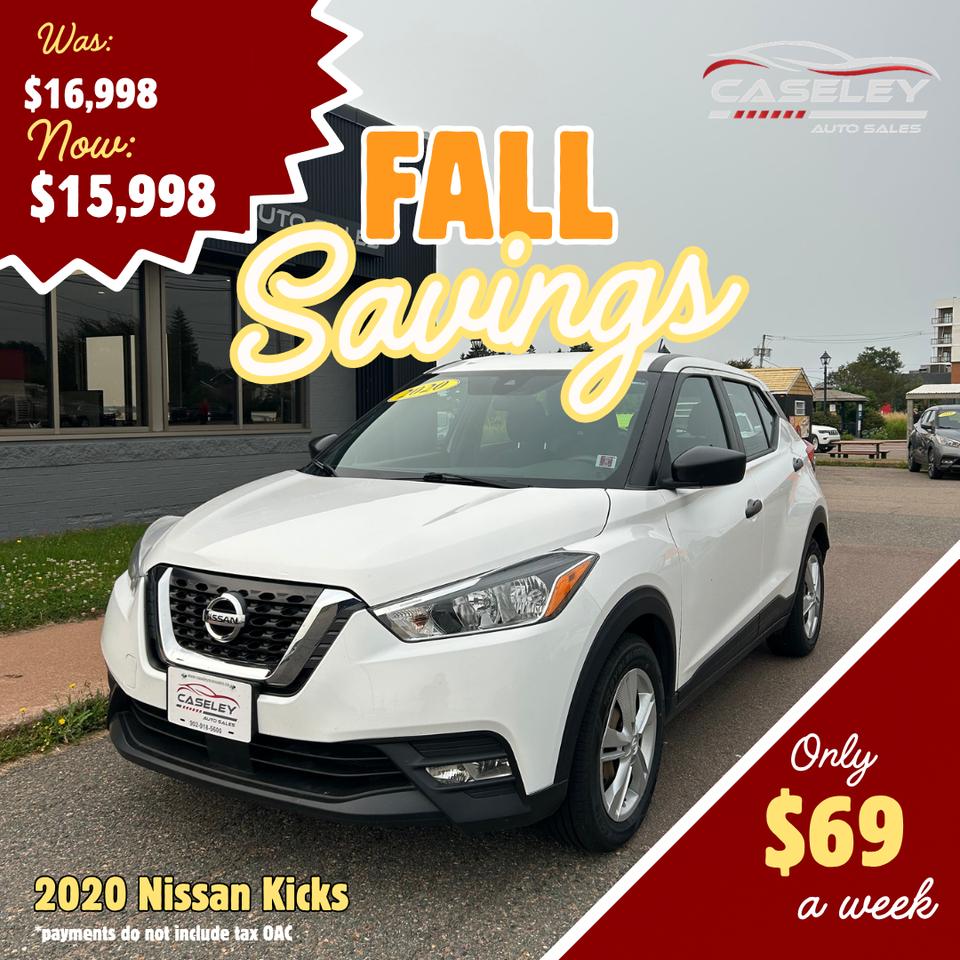 2020 Nissan Kicks S - Photo #1
