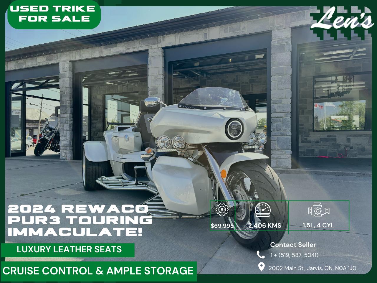 Used 2024 Rewaco PUR3 GT FULLY FINANCEABLE! TRADE IN'S WELCOME! for sale in Jarvis, ON