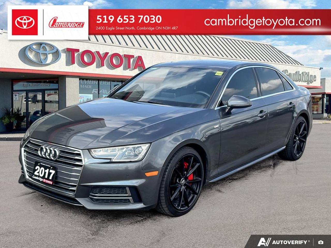 Used 2017 Audi A4 2.0T Progressiv for sale in Cambridge, ON