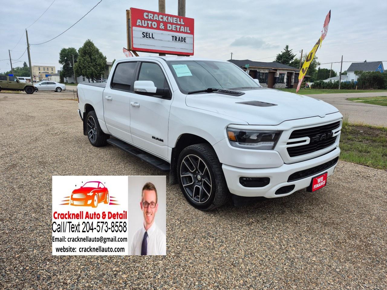 Used 2020 RAM 1500 SPORT 4X4 CREW CAB 5'7