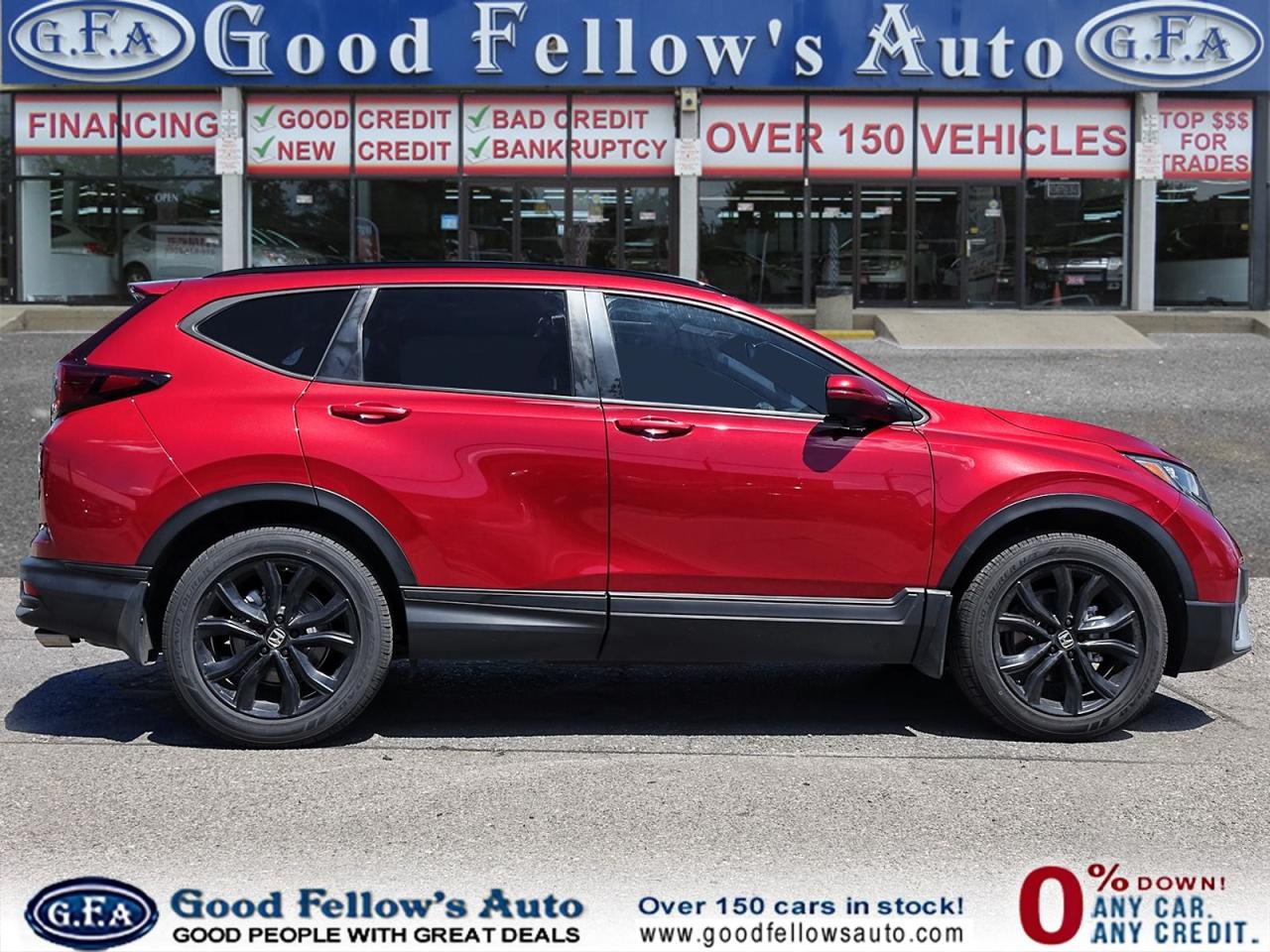 2022 Honda CR-V SPORT MODEL, AWD, LEATHER & CLOTH, SUNROOF, REARVI Photo3