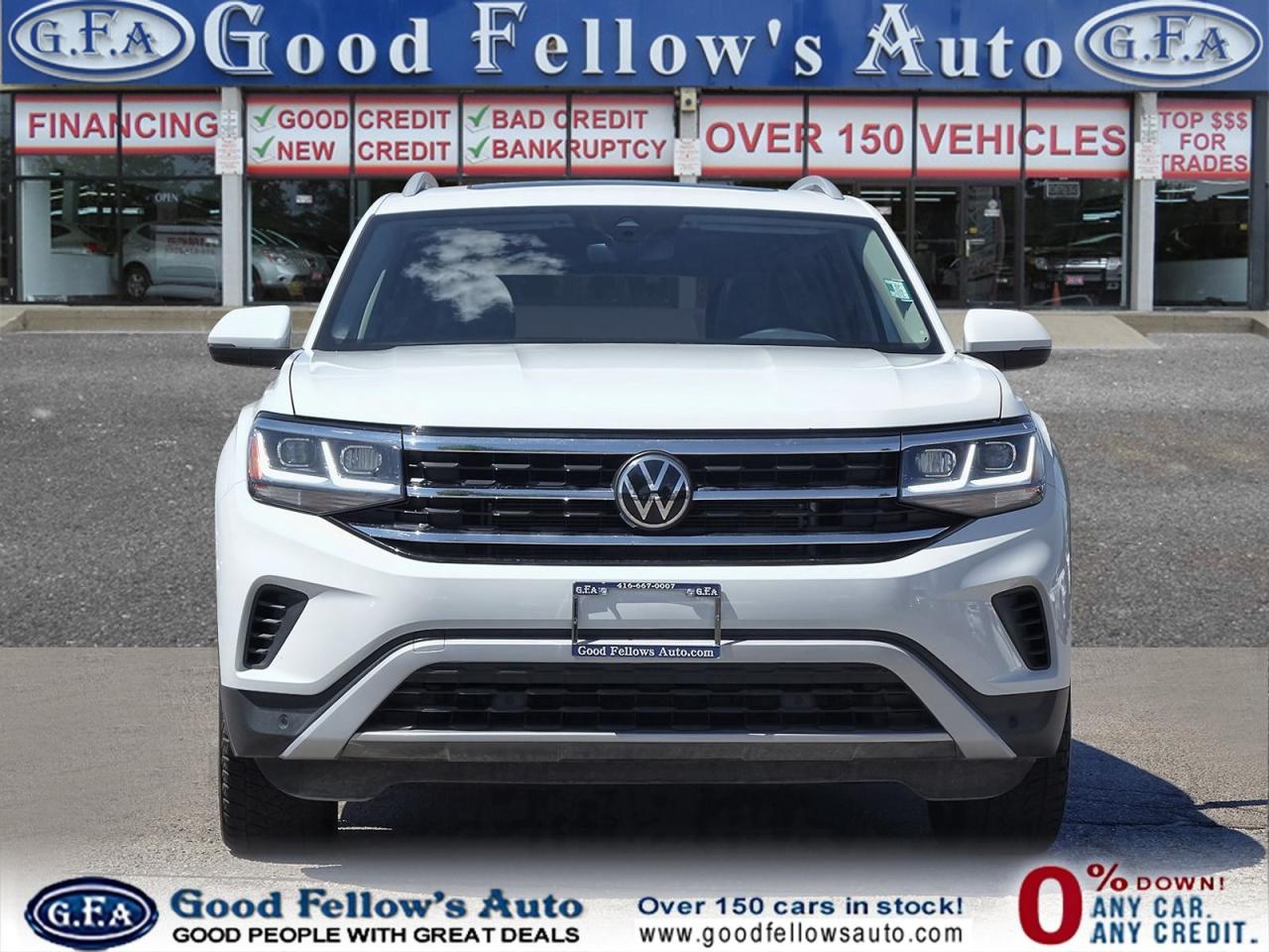 2022 Volkswagen Atlas HIGHLINE MODEL, 4MOTION, 6 PASSENGER, LEATHER SEAT - Photo #2