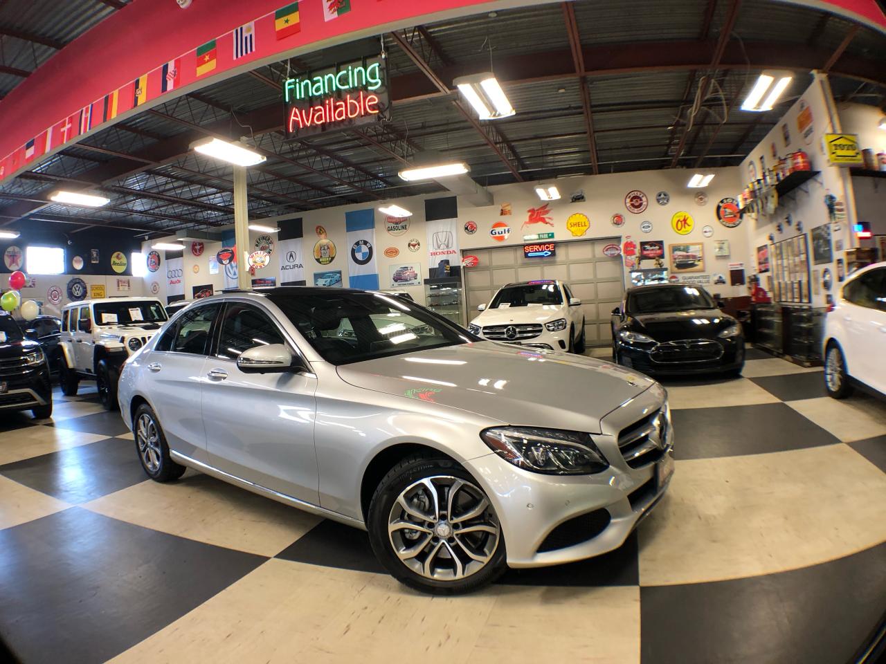 2018 Mercedes-Benz C-Class C 300 4MATIC LEATHER PAN/ROOF NAVI H/SEAT CAMERA