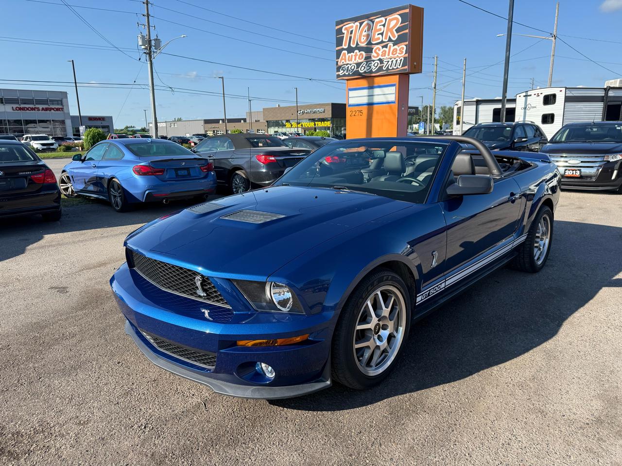 2008 Ford Mustang SHELBY GT500 CONV, ONLY 13,000KMS, MINT,CERT - Photo #1