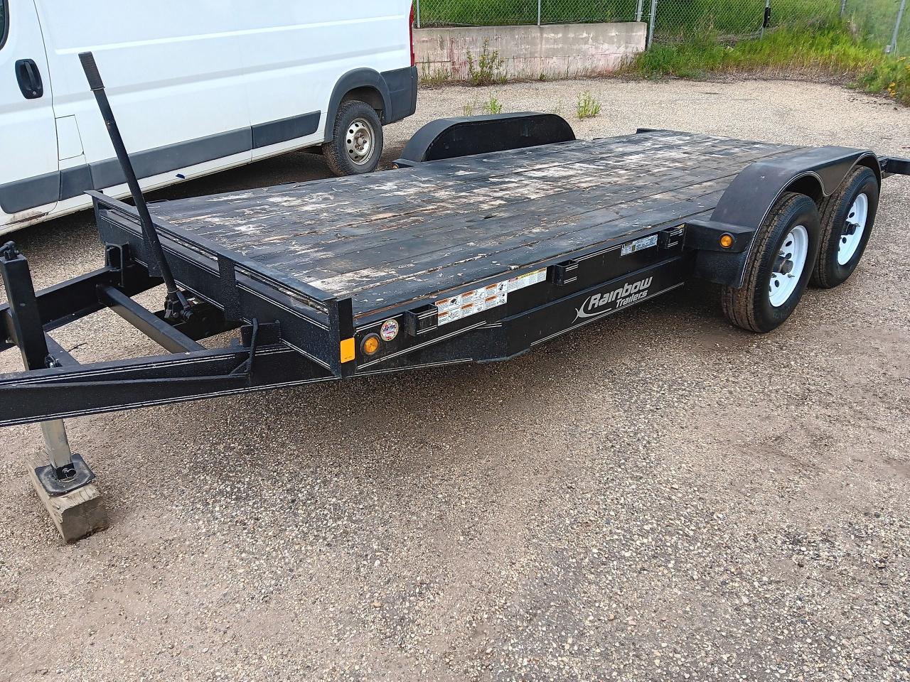2021 Rainbow Trailer 16 ft deck with jack and 2 foot 5 inch beaver tail - Photo #4