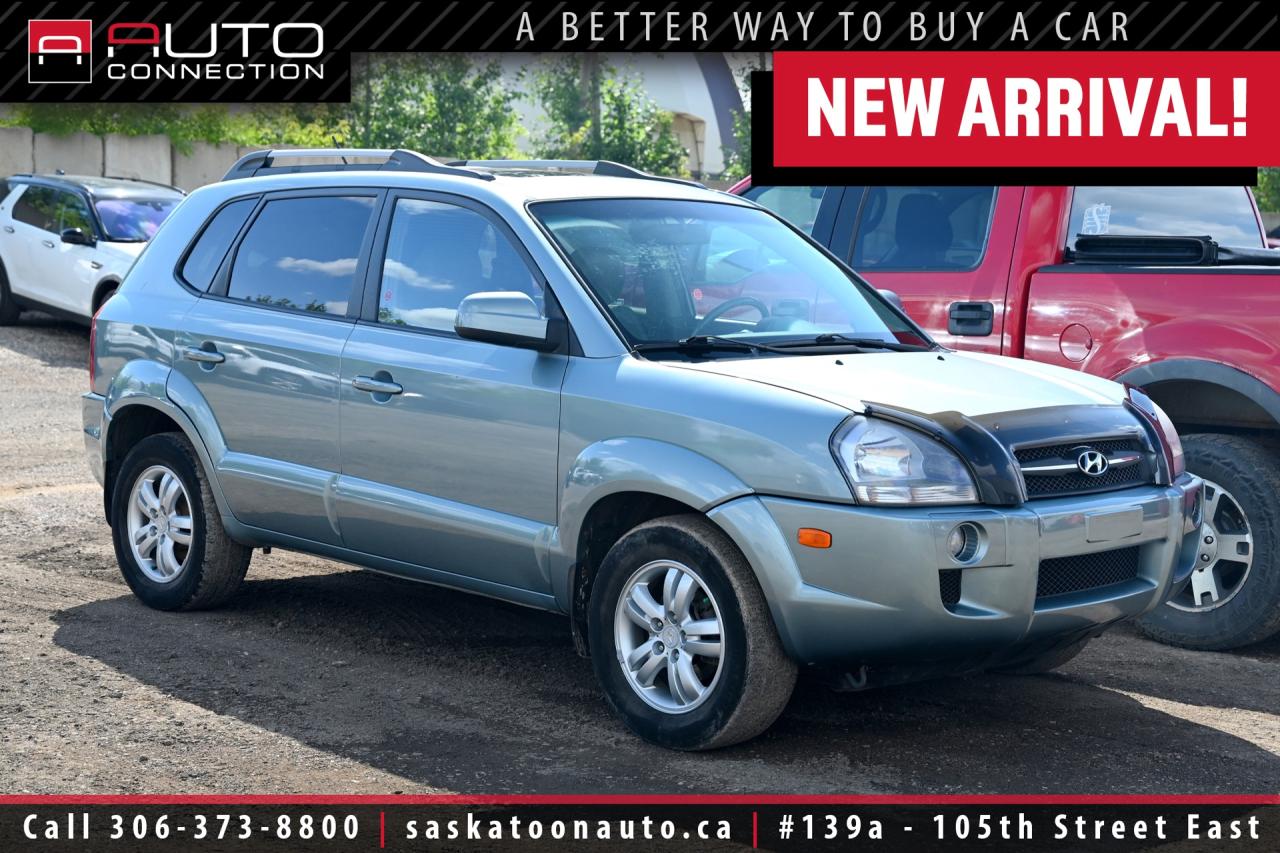 Used 2007 Hyundai Tucson Limited - 4WD - PREMIUM PKG - LEATHER - SUNROOF - SK VEHICLE for sale in Saskatoon, SK