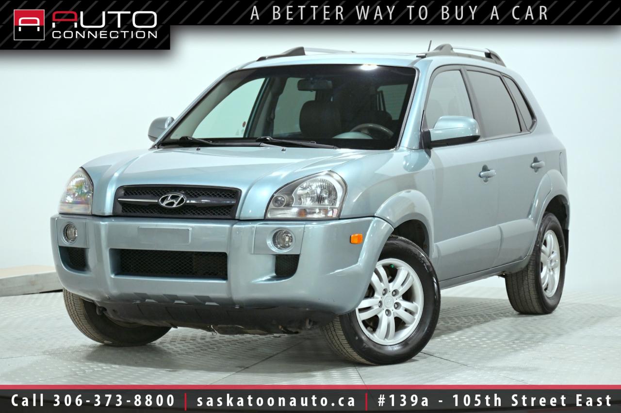 Used 2007 Hyundai Tucson Limited - 4WD - PREMIUM PKG - LEATHER - SUNROOF - SK VEHICLE for sale in Saskatoon, SK