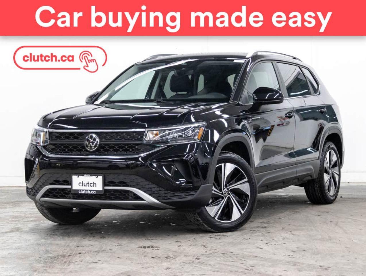 Used 2024 Volkswagen Taos Comfortline AWD w/ Apple CarPlay, Android Auto, Dual Zone Climate Control, Backup Cam for sale in Toronto, ON