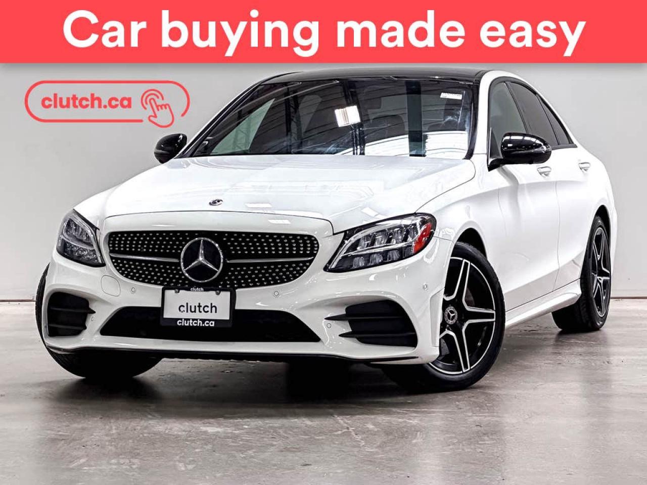 Used 2020 Mercedes-Benz C-Class C 300 4MATIC w/ Apple CarPlay, Heated Front Seats, Rearview Cam for sale in Toronto, ON
