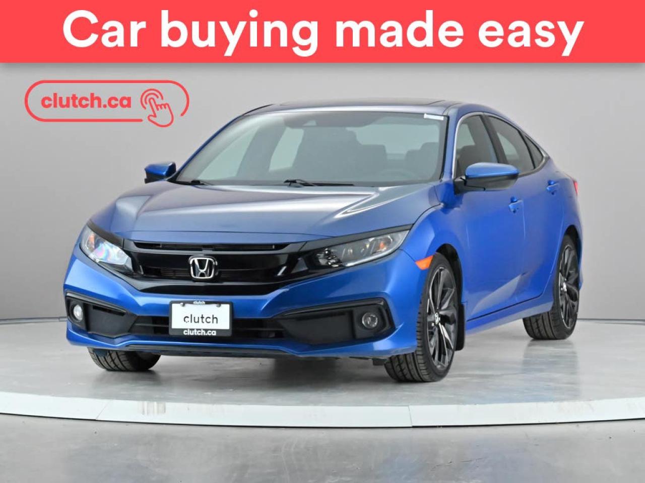 Used 2020 Honda Civic Sport w/ Apple CarPlay, Heated Front Seats, Rearview Cam for sale in Toronto, ON