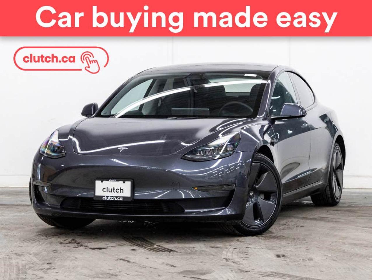Used 2023 Tesla Model 3 Standard Range Plus w/ Power Driver Seat, Rearview Cam, Climate Control for sale in Toronto, ON