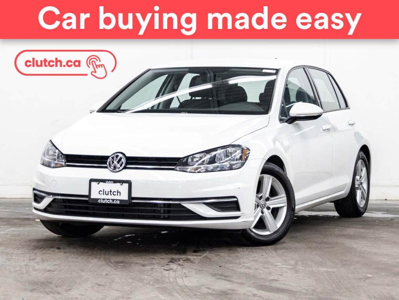 Used 2021 Volkswagen Golf Comfortline w/ Apple CarPlay & Android Auto, Nav, Rearview Cam for sale in Toronto, ON
